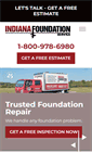 Mobile Screenshot of indianafoundation.com